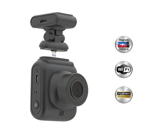Tellur Dash Patrol DC1 Κάμερα DVR Αυτοκινήτου 1080P για Παρμπρίζ με μαγνητικό βραχίονα σε μαύρο χρώμα FullHD (TLL711001)