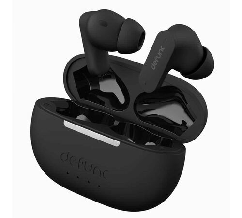 Defunc TRUE ANC Bluetooth 5.3 Ασύρματα True Wireless Ακουστικά με Active Noise Cancellation και θήκη (μαύρο)