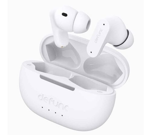 Defunc TRUE ANC Bluetooth 5.3 Ασύρματα True Wireless Ακουστικά με Active Noise Cancellation και θήκη (λευκό)