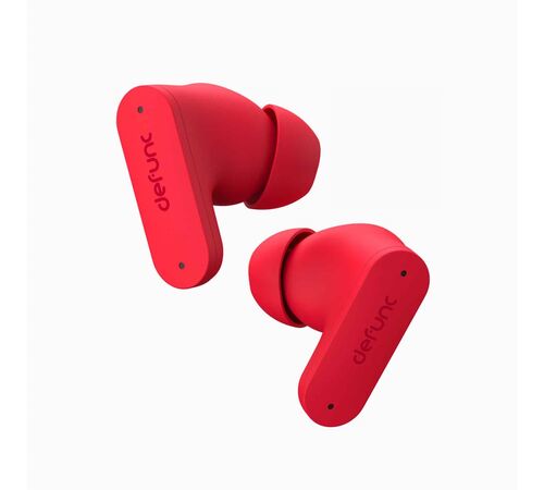 Defunc TRUE ANC Bluetooth 5.3 Ασύρματα True Wireless Ακουστικά με Active Noise Cancellation και θήκη (κόκκινο)