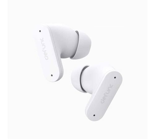 Defunc TRUE ANC Bluetooth 5.3 Ασύρματα True Wireless Ακουστικά με Active Noise Cancellation και θήκη (λευκό)