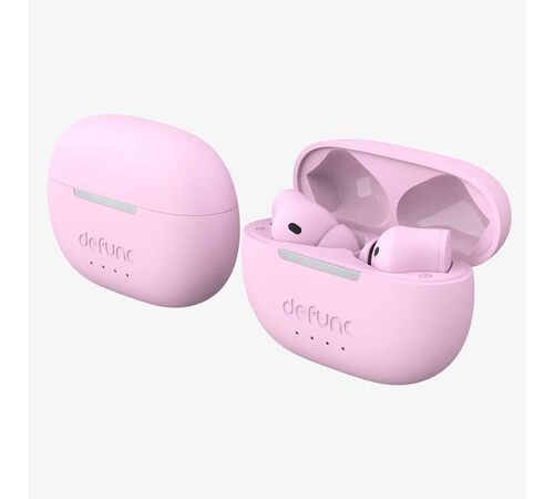 Defunc TRUE ANC Bluetooth 5.3 Ασύρματα True Wireless Ακουστικά με Active Noise Cancellation και θήκη (ροζ)