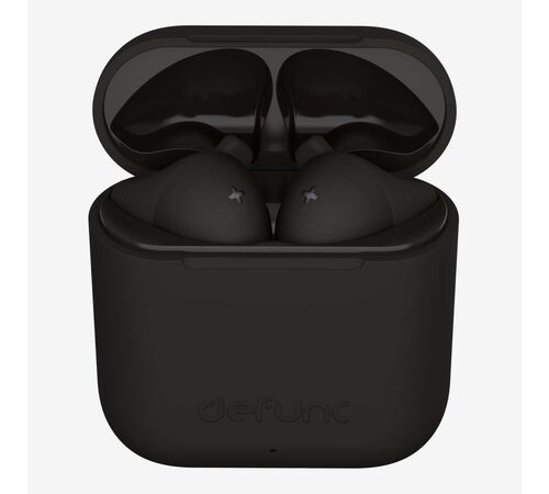 Defunc TRUE ENTERTAINMENT Bluetooth 5.2 Ασύρματα True Wireless Ακουστικά με θήκη (μαύρο)