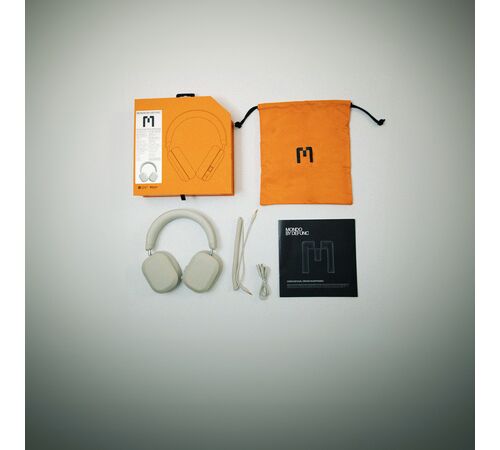 Defunc MONDO Over-Ear Dual Driver Headphones Ασύρματα Ακουστικά (greige)