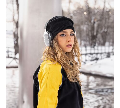 Defunc MONDO Over-Ear Dual Driver Headphones Ασύρματα Ακουστικά (transparent)