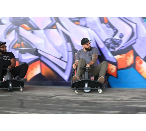 Razor Ηλεκτροκίνητο εφηβικό αυτοκίνητο Crazy Cart XL σε χρώμα μαύρο