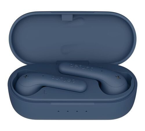 Defunc TRUE BASIC Bluetooth 5.2 Ασύρματα True Wireless Ακουστικά με θήκη (μπλε)