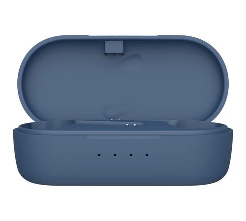 Defunc TRUE BASIC Bluetooth 5.2 Ασύρματα True Wireless Ακουστικά με θήκη (μπλε)