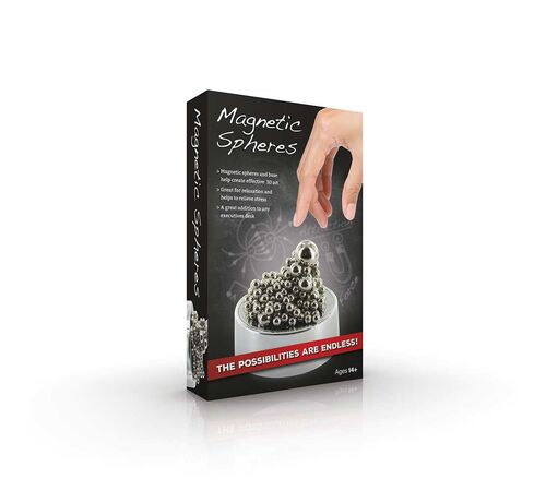 The Source Magnetic Spheres – Μαγνητική βάση και μεταλλικές σφαίρες 3d art που μειώνουν το στρες