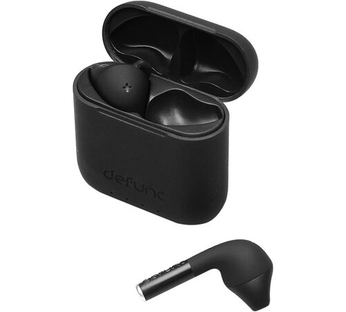 Defunc TRUE GO SLIM Bluetooth 5.2 Ασύρματα True Wireless Ακουστικά με θήκη (μαύρο)