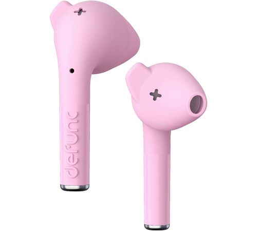 Defunc TRUE GO SLIM Bluetooth 5.2 Ασύρματα True Wireless Ακουστικά με θήκη (ροζ)