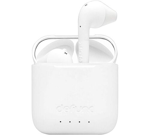 Defunc TRUE GO SLIM Bluetooth 5.2 Ασύρματα True Wireless Ακουστικά με θήκη (λευκό)