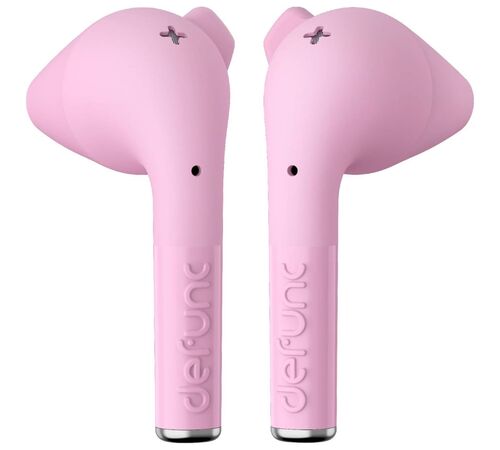 Defunc TRUE GO SLIM Bluetooth 5.2 Ασύρματα True Wireless Ακουστικά με θήκη (ροζ)