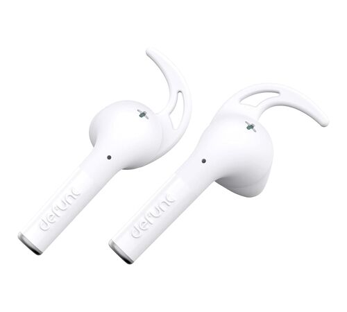 Defunc TRUE SPORT Bluetooth 5.2 Ασύρματα Αθλητικά True Wireless Ακουστικά με θήκη (λευκό)