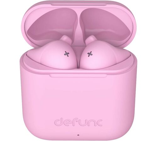Defunc TRUE GO SLIM Bluetooth 5.2 Ασύρματα True Wireless Ακουστικά με θήκη (ροζ)