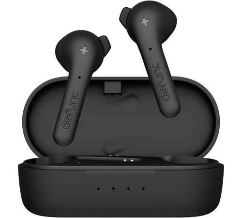 Defunc TRUE BASIC Bluetooth 5.2 Ασύρματα True Wireless Ακουστικά με θήκη (μαύρο)