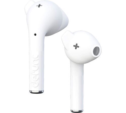 Defunc TRUE GO SLIM Bluetooth 5.2 Ασύρματα True Wireless Ακουστικά με θήκη (λευκό)