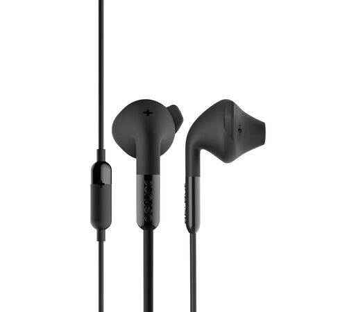 Defunc PLUS HYBRID In-Ear Earbuds Ενσύρματα Ακουστικά σε μαύρο χρώμα