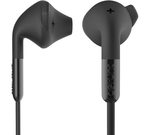 Defunc PLUS HYBRID In-Ear Earbuds Ενσύρματα Ακουστικά σε μαύρο χρώμα