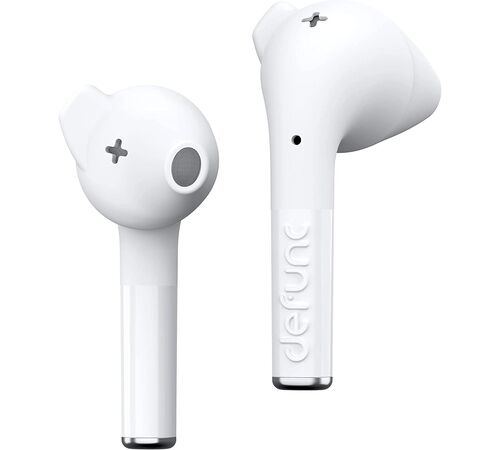 Defunc TRUE TALK Bluetooth 5.2 Ασύρματα True Wireless Ακουστικά με θήκη (λευκό)