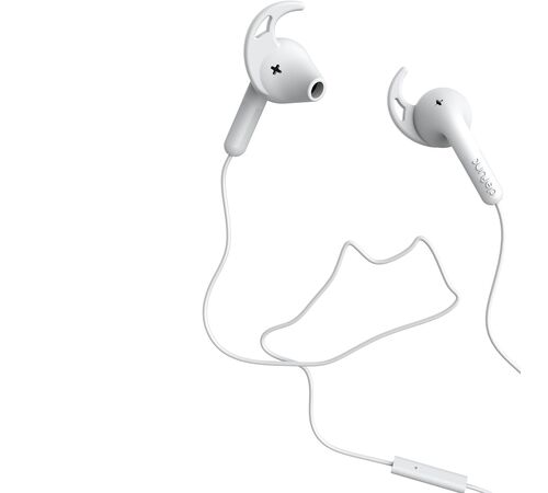 Defunc GO SPORT In-Ear Earbuds Ενσύρματα Ακουστικά σε λευκό χρώμα