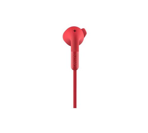 Defunc PLUS HYBRID In-Ear Earbuds Ενσύρματα Ακουστικά σε κόκκινο χρώμα