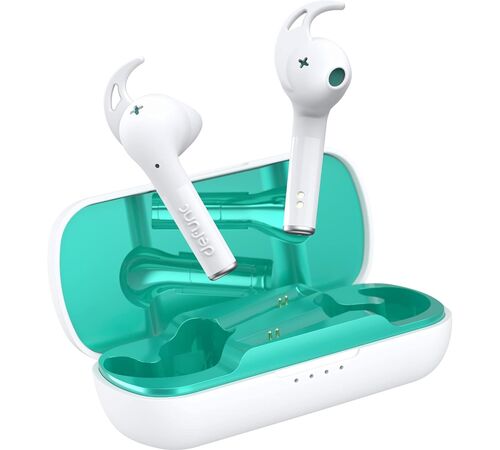 Defunc TRUE SPORT Bluetooth 5.2 Ασύρματα Αθλητικά True Wireless Ακουστικά με θήκη (λευκό)