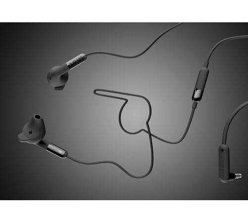 Defunc PLUS HYBRID In-Ear Earbuds Ενσύρματα Ακουστικά σε μαύρο χρώμα