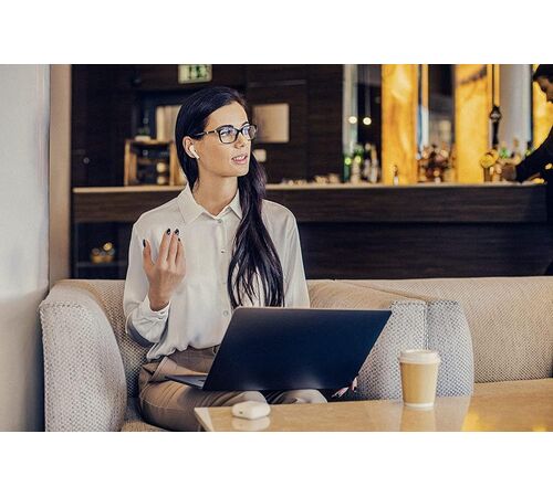 Defunc TRUE TALK Bluetooth 5.2 Ασύρματα True Wireless Ακουστικά με θήκη (λευκό)