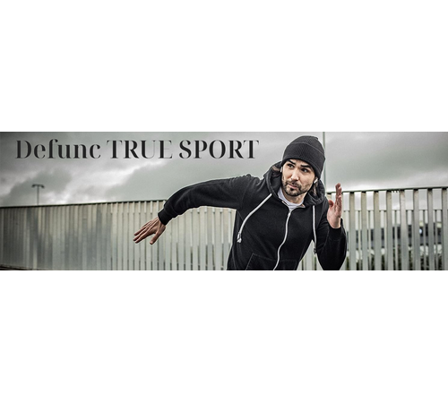 Defunc TRUE SPORT Bluetooth 5.2 Ασύρματα Αθλητικά True Wireless Ακουστικά με θήκη (μαύρο)