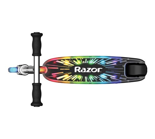 Razor Παιδικό Ηλεκτρικό Πατίνι Color Rave με μέγιστη ταχύτητα 12 km/h κατάλληλο για παιδιά 8 ετών και άνω σε χρώμα Silver