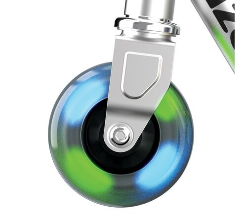 Razor Παιδικό Ηλεκτρικό Πατίνι Color Rave με μέγιστη ταχύτητα 12 km/h κατάλληλο για παιδιά 8 ετών και άνω σε χρώμα Silver