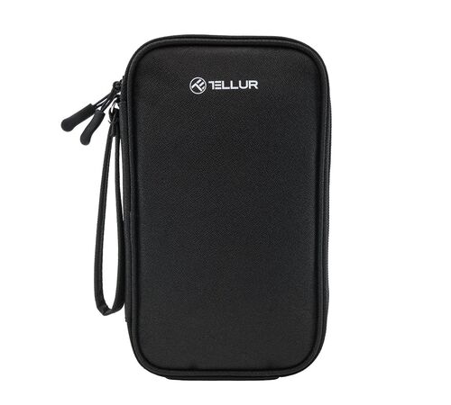 Tellur Universal Travel Cable Organizer- Τσάντα οργάνωσης Ταξιδιου σε Μαύρο χρώμα (TLL193011)
