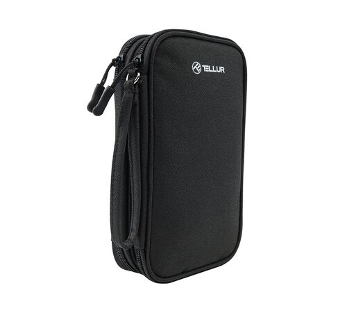 Tellur Universal Travel Cable Organizer- Τσάντα οργάνωσης Ταξιδιου σε Μαύρο χρώμα (TLL193011)