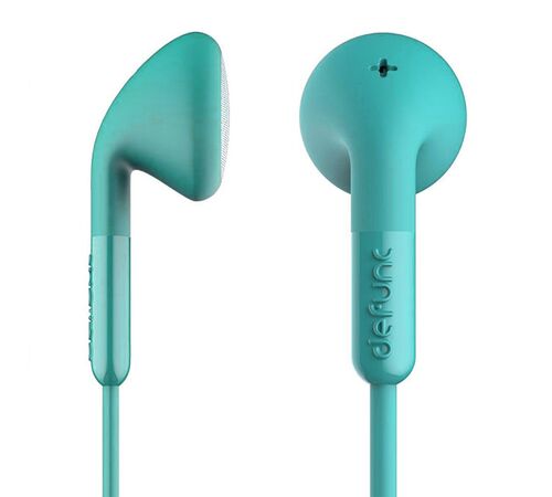 Defunc BASIC TALK In-Ear Earbuds Ενσύρματα Ακουστικά σε cyan χρώμα