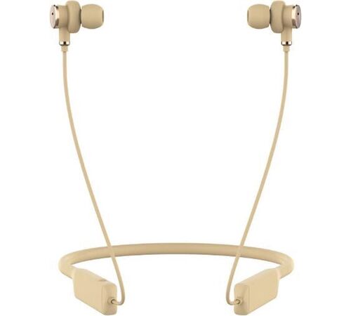 Defunc MUTE Neck-band Earbuds Ασύρματα Ακουστικά με Active Noise Cancellation σε χρυσό χρώμα