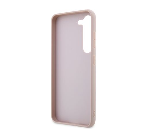Guess "4G Logo Collection" Samsung Galaxy S23- S911 Printed Stripe - Θηκη Προστασίας απο δερματίνη (Ροζ)