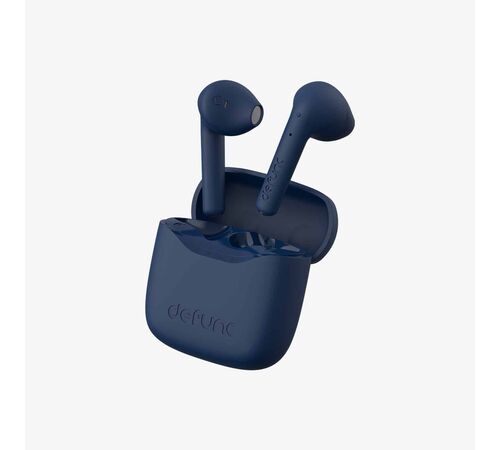 Defunc TRUE TRAVEL Kit Bluetooth 5.3 Ασύρματα True Wireless Ακουστικά με θήκη (Μπλέ)