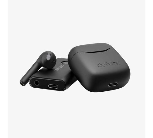 Defunc TRUE TRAVEL Kit Bluetooth 5.3 Ασύρματα True Wireless Ακουστικά με θήκη (μαύρο)