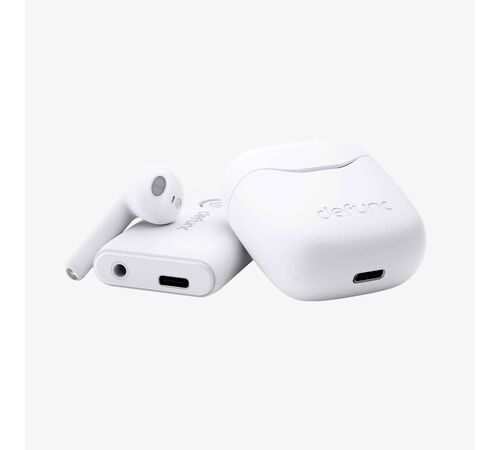 Defunc TRUE TRAVEL Kit Bluetooth 5.3 Ασύρματα True Wireless Ακουστικά με θήκη (Λευκό)