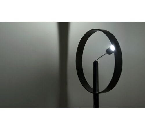 DesignNest Enso Floating Lamp Σφαιρική διακοσμητική λάμπα διαμέτρου 30 εκατοστών με ροοστάτη αφής (Μαύρο)