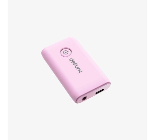 Defunc TRUE TRAVEL Kit Bluetooth 5.3 Ασύρματα True Wireless Ακουστικά με θήκη (Ροζ)