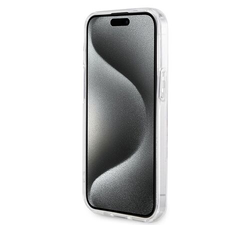 Guess “Flowers Wreath Collection” MagSafe Hard Case Θήκη προστασίας από σκληρό πλαστικό – iPhone 14 (Διάφανο – GUHMP14SHFWFCT)