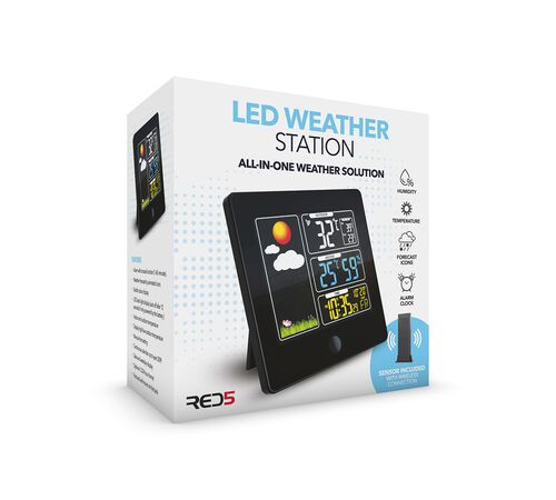 The Source LED Weather Station - Οικιακός Μετεωρολογικός Σταθμός με ασύρματο εξωτερικό αισθητήρα