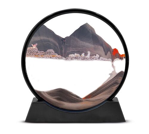 The Source –  Sand Art – Circular Sandscape – Περιστρεφόμενο 3D διακοσμητικό με κινούμενη άμμο (Κυκλικό)