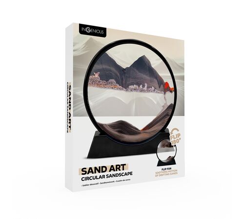 The Source –  Sand Art – Circular Sandscape – Περιστρεφόμενο 3D διακοσμητικό με κινούμενη άμμο (Κυκλικό)