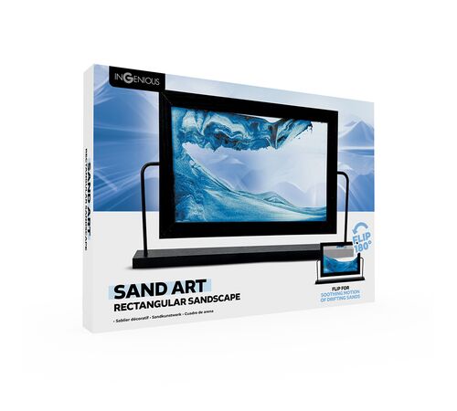 The Source –  Sand Art – Rectangular Sandscape – Περιστρεφόμενο 3D διακοσμητικό με κινούμενη άμμο (Ορθογώνιο)