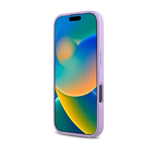 Guess Magsafe “Saffiano Collection" Hard Case Θήκη προστασίας από δερματίνη – iPhone 16 Pro Max (Μωβ – GUHMP16XPSAHMCU)