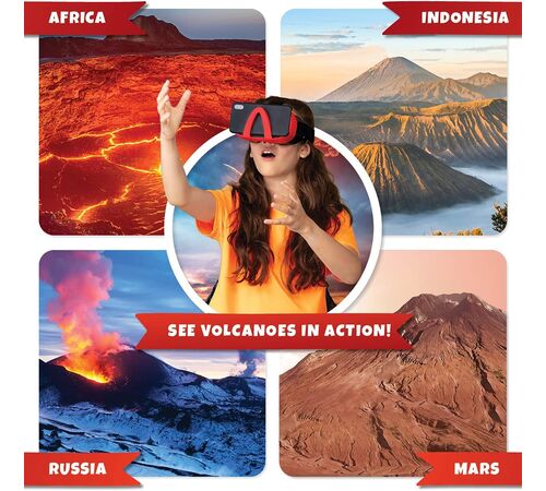 Abacus Brands Volcano Lab VR Επιστημονικό σετ εικονικής πραγματικότητας – Πλήρης Αγγλική Έκδοση – Περιλαμβάνει Γυαλιά VR-5