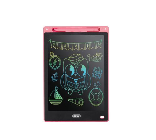 XO writing tablet LCD V01 10'' blue - Παιδικός Πίνακας Γραφής και Σχεδίου σε ροζ χρώμα
